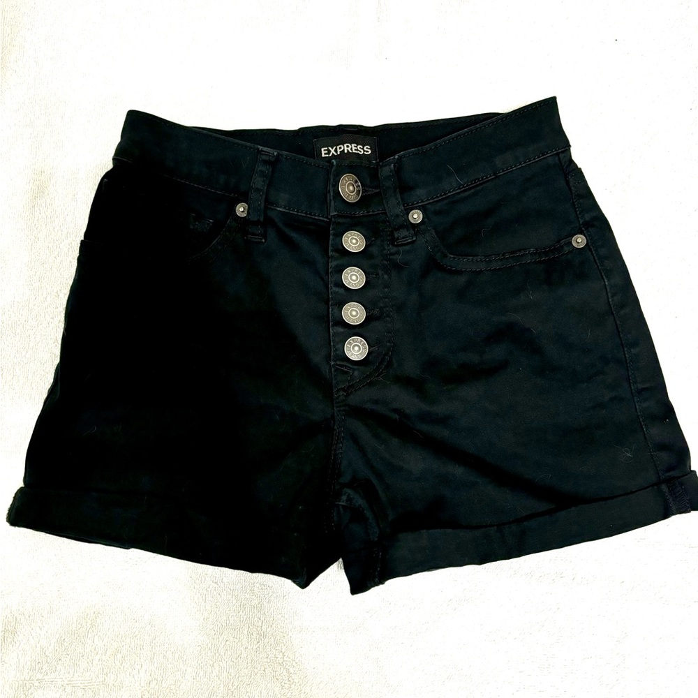 Express Button Up Shorts